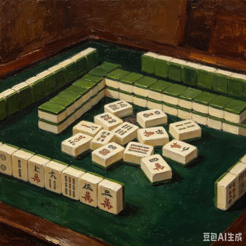 camping leisure mahjong set